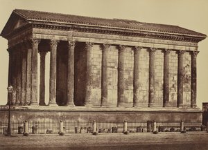 Nîmes. Maison Carrée av Édouard Baldus