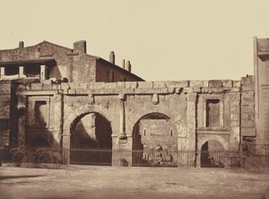 Nîmes. Augustusporten av Édouard Baldus