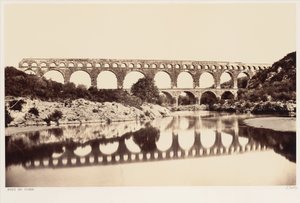 Pont du Gard av Édouard Baldus