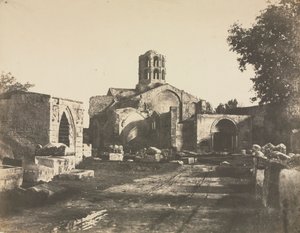 Saint-Honorat, nær Arles av Édouard Baldus