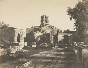 Saint-Honorat, Prés dArles, 1853. av Édouard Baldus