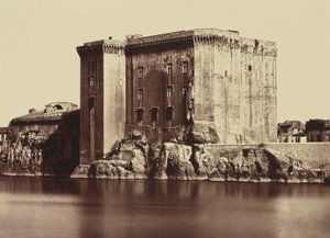 Tarascon slott av Édouard Baldus