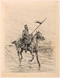 en uhlan av Edouard Detaille