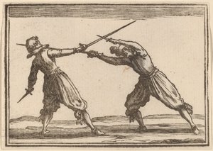 Duell med sverd og dolk