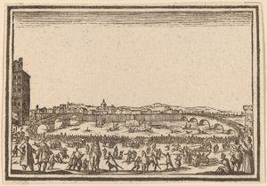 Fyrverkeri på Arno, Firenze