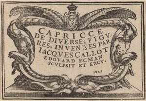 Tittelside for "The Capricci"