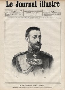 Portrett av storhertug Konstantin Nikolajevitsj av Russland (storhertug Konstantin Nikolajevitsj av Russland eller Konstantin Nikolajevitsj Romanov
