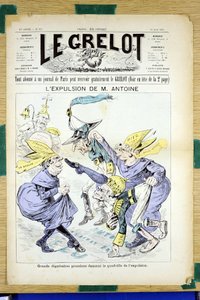 Omslag til "" Le Grelot "", nummer 835, Satirique en Couleurs