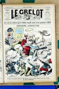 Omslag av "" Le Grelot "", nummer 1452, Satirique en Couleurs