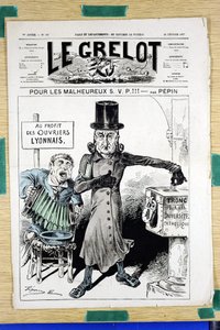 Omslag til ""The Grelot"", nummer 307, Satirical in Colors