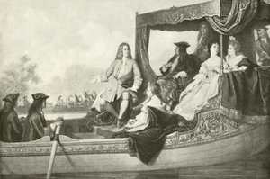 Händels elvekonsert for George I (gravering)