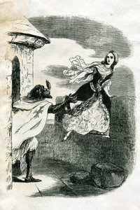 Illustration für Ivanhoe (Radierung)