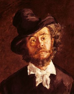 Kunstner (portrett av maleren, Marcellin Desboutin) av Édouard Manet