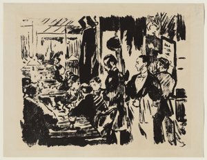 På kafeen av Édouard Manet