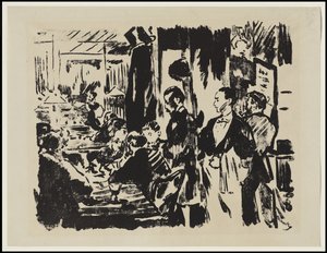 På kafeen, 1874 av Édouard Manet