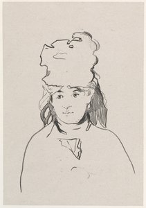 Berthe Morisot av Édouard Manet
