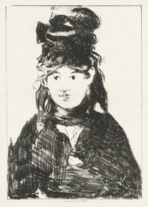 Berthe Morisot av Édouard Manet