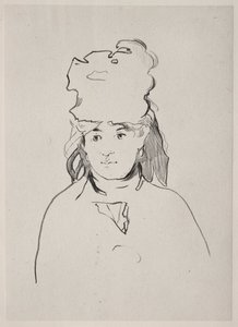 Berthe Morisot, 1872. av Édouard Manet