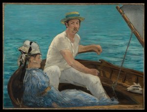 Båtliv av Édouard Manet