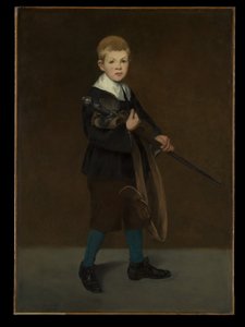 Gutt med sverd av Édouard Manet