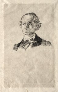 Charles Baudelaire av Édouard Manet