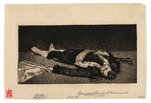 Død Toreador av Édouard Manet