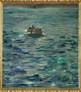 Rocheforts unnvikelse (maleri på lerret) av Edouard Manet