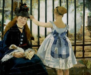 Jernbanen av Édouard Manet