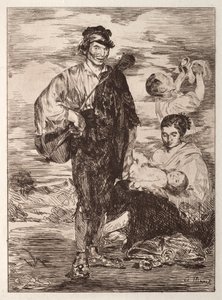 Sigøynerne av Édouard Manet
