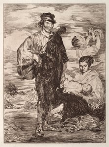 Sigøynerne. av Édouard Manet