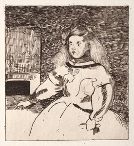 Spedbarnet Marguerite av Édouard Manet