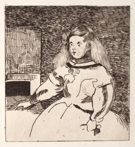 Linfante Marguerite. av Édouard Manet
