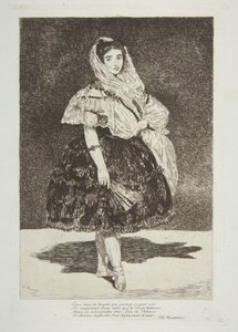 Lola de Valence av Édouard Manet