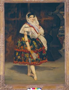 Lola fra Valencia av Édouard Manet