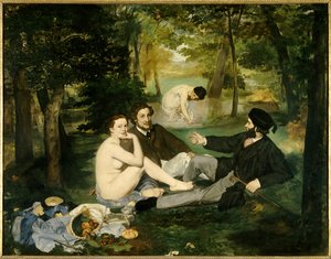 Lunsj på gresset av Édouard Manet