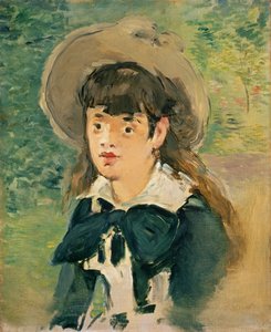 Frøken Voisin, 1880 av Édouard Manet