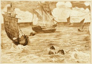 Marine av Édouard Manet