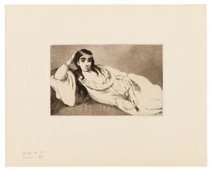 Odalisk av Édouard Manet