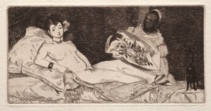 Olympia, 1867. av Édouard Manet