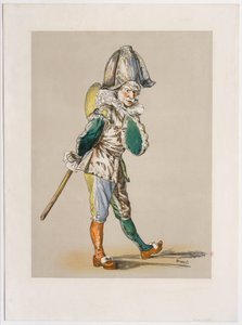 Polichinelle av Édouard Manet