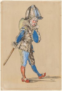 Polichinelle av Édouard Manet