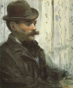 Portrett av Alphonse Maureau av Édouard Manet