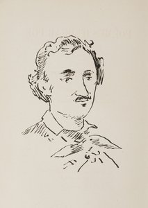 Portrett av Edgar Allan Poe 1809-1849, 1889. av Édouard Manet