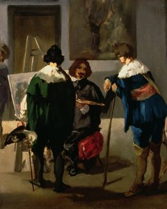 Scene i et spansk studio, ca. 1860 av Édouard Manet