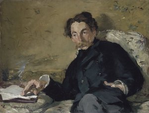 Stephane Mallarme av Édouard Manet