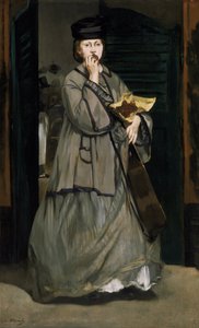 Gatesangerinnen av Édouard Manet