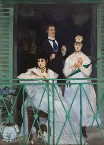 Fransk: Le balcon Balkongen av Édouard Manet