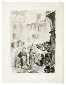 Barrikaden av Édouard Manet