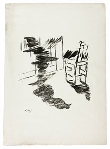 The Chair ("Den skyggen som ligger og svever på gulvet..."), fra The Raven (Le Corbeau) av Édouard Manet