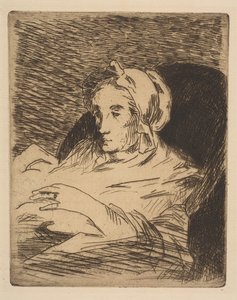 The Convalescent Suzanne Manet, 1879-81. av Édouard Manet